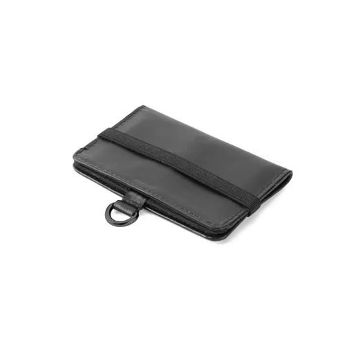 black ORVYN. Cartera de piel con bloqueo RFID para 10 tarjetas