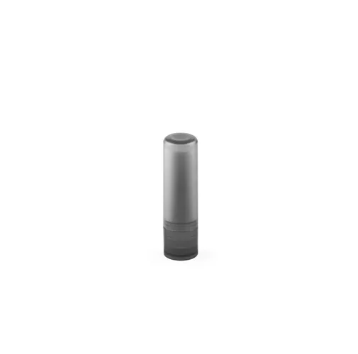black JOLIE VEGAN. Bálsamo labial vegano, en ABS reciclado (100% rABS) y PP, con aroma de vainilla