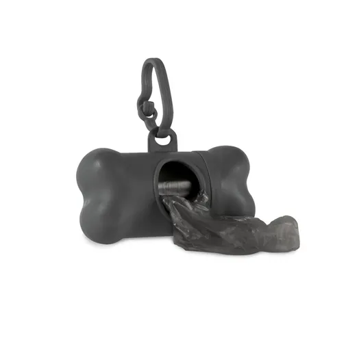 black TROTTE. Dispensador de bolsas de aseo