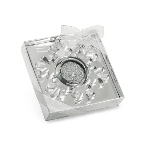 cromado ELAINE. Vela decorativa