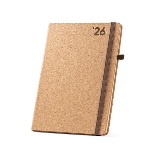 natural POMAR B5. Agenda de corcho