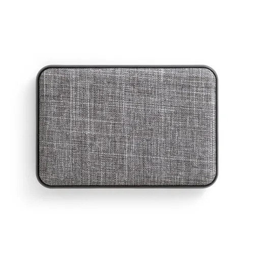 gray RENEWAL BATTERY. Power bank 5\'000 mAh, fabricado en PET reciclado (100% rPET)
