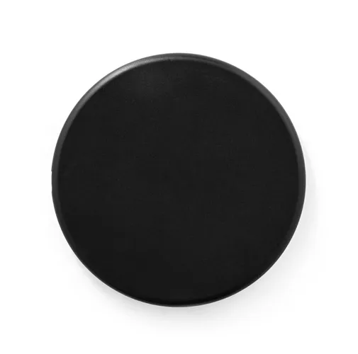black SOVERY. Cargador inalámbrico superrápido de 10W, fabricado en ABS reciclado (100% rABS)