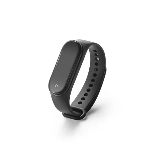 black CALATRAVA. Pulsera deportiva inteligente con 3 días de autonomía en ABS y TPU