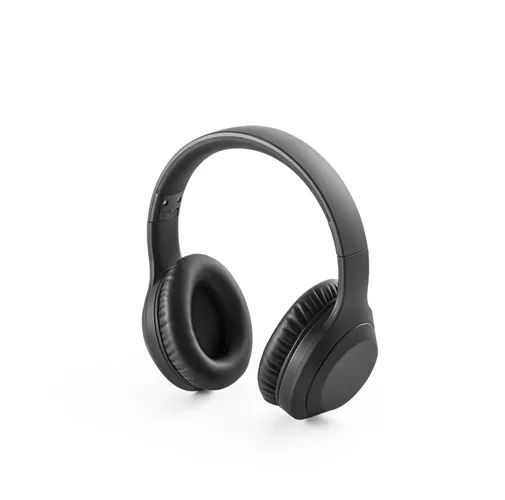 black BETTENCOURT. Auriculares inalámbricos plegables con ANC y 15h de autonomía, fabricados en ABS reciclado (100% rABS)