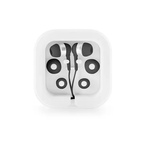 black PRESLEY. Auriculares con cable USB-C de 1.2 metros y micrófono ABS integrado