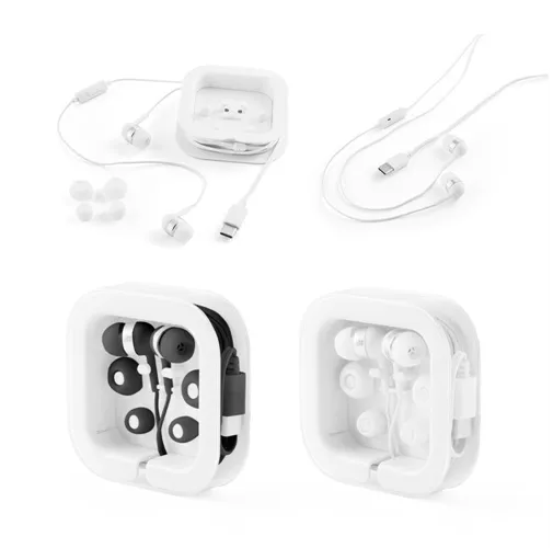 PRESLEY. Auriculares con cable USB-C de 1.2 metros y micrófono ABS integrado