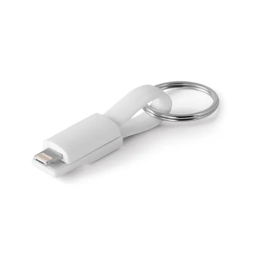 white RIEMANN. Cable USB con conector 2 en 1