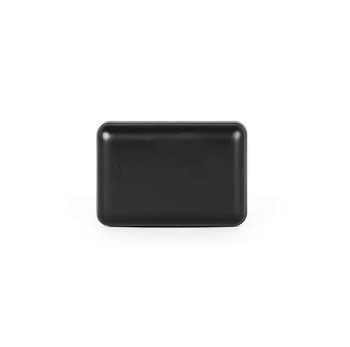 black LEAKEY 8. Batería externa de 8\'000 mAh en ABS reciclado (100% rABS)