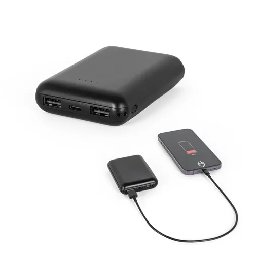 LEAKEY 8. BATERÍA EXTERNA DE 8'000 MAH EN ABS RECICLADO (100% RABS)