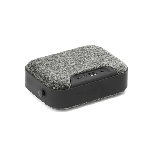 gray TEDS. Altavoz portátil de 6W con 4h de autonomía, fabricado en ABS