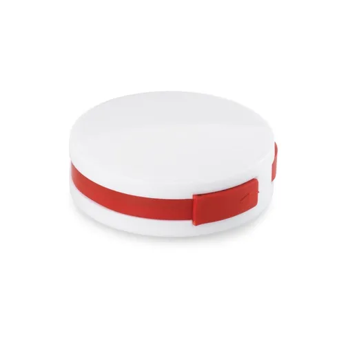 red GARDNER. HUB con cable y 4 puertos USB-A, fabricados en ABS