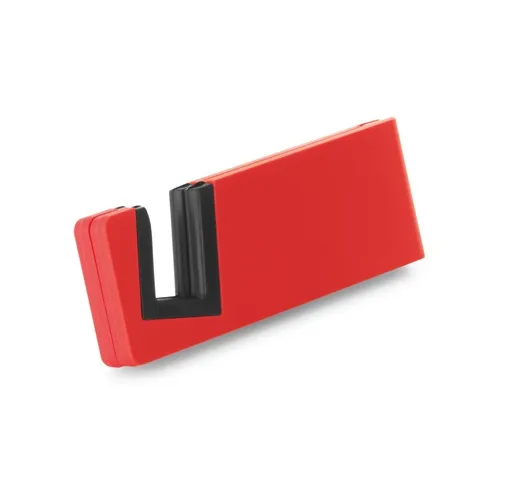 red HOOKE. Soporte para móvil, fabricados en ABS y TPR