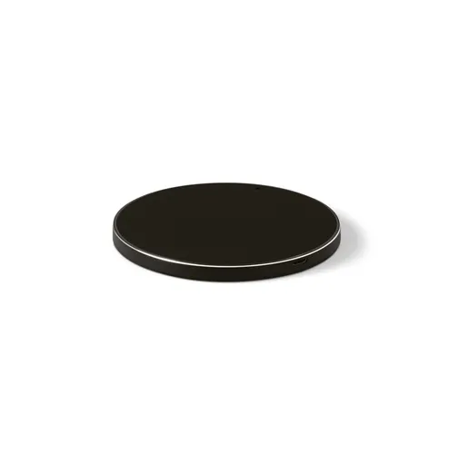 black JOULE. Cargador inalámbrico rápido de 10W, fabricado en aluminio y ABS
