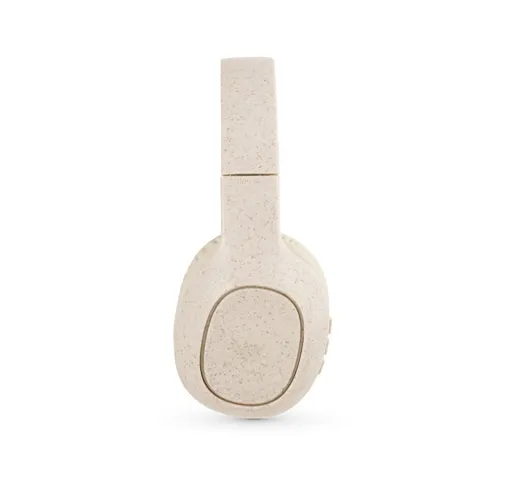 natural FEYNMAN. Auriculares inalámbricos plegables con 4h de autonomía, fabricados con paja de trigo y ABS