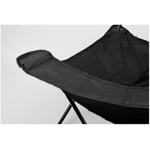 black THRONE. Silla plegable