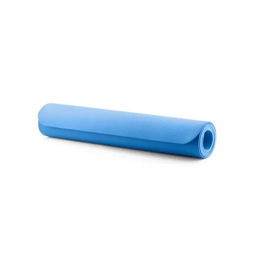 azul claro ZION. Colchoneta de ejercicios de EVA para yoga. de 4 mm de espesor, aproximadamente
