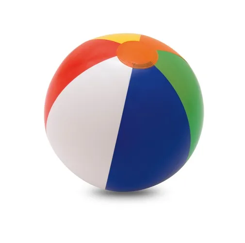 multicolor PARAGUAI. Pelota de playa inflable