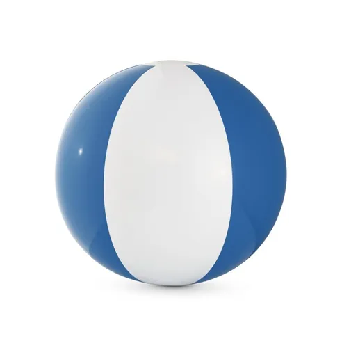 blue CRUISE. Pelota de playa hinchable en PVC opaco
