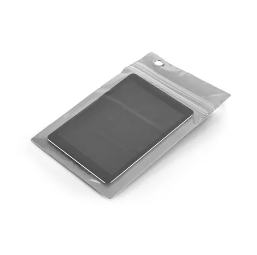 PLATTE. Bolsa táctil de PVC impermeable para tablets de hasta 9.7\'\'