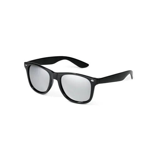 black NIGER. Gafas de sol de PC con lentes de espejo de categoría 3