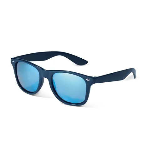 blue NIGER. Gafas de sol de PC con lentes de espejo de categoría 3