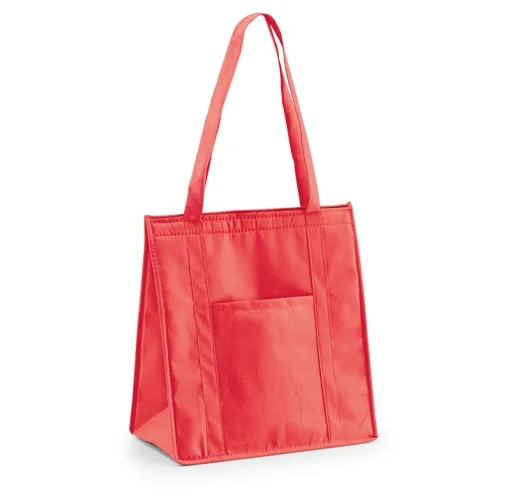 red ROTTERDAM. Bolsa nevera 10 L en non-woven (80 g/m²)