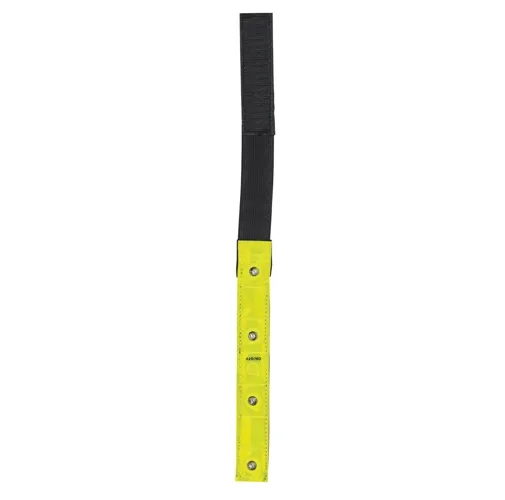 yellow VISIBLE. Brazalete reflectante con 4 LED rojos