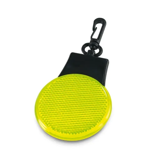 yellow NIBALI. Luz reflectante con 3 LEDs
