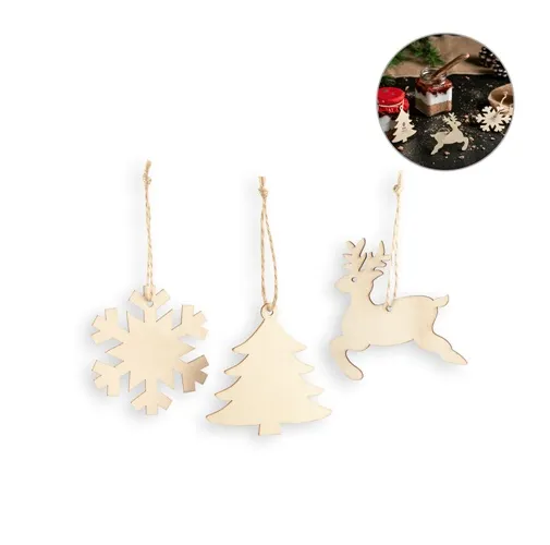 FLAKE. COLGANTES NAVIDEÑOS