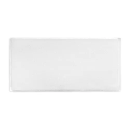 white BARDEM L. Toalla de baño (500 g/m²) de algodón (82%) y algodón reciclado (18%)
