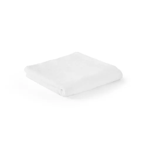 white BARDEM M. Toalla facial (500 g/m²) en algodón (82%) y algodón reciclado (18%)