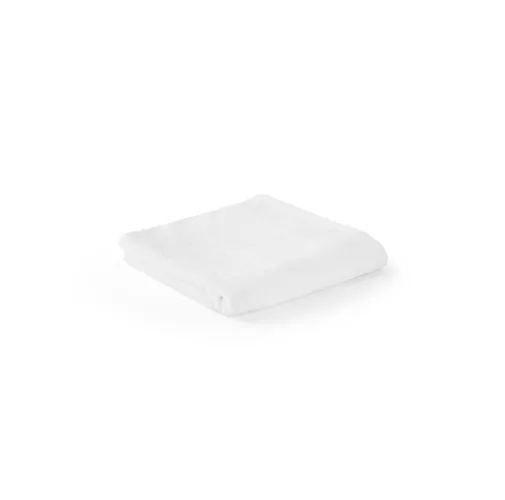 white BARDEM S. Toalla de mano (350 g/m²) de algodón (82%) y algodón reciclado (18%)