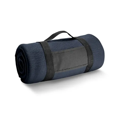 blue THORPE. Manta polar con asa desmontable (180 g/m²)