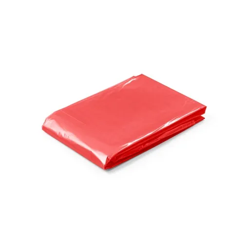 red SANDRA. Poncho chubasquero