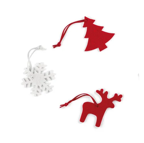 red ZERMATT. Colgantes Navideños