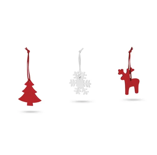 red ZERMATT. Colgantes Navideños