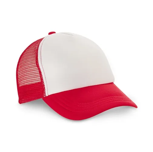 red NICOLA. Gorro de poliéster y malla (150 g/m²)