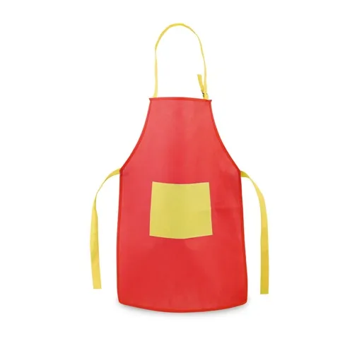 red LAVENDER. Delantal infantil (80 g/m²)