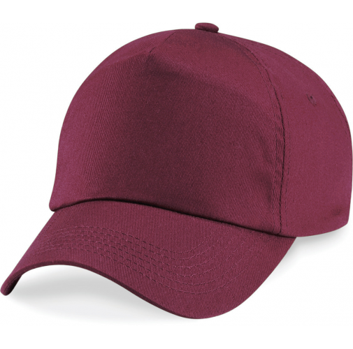 burgundy Gorra original - 5 paneles