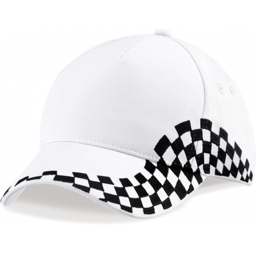 white / black Gorra Grand Prix