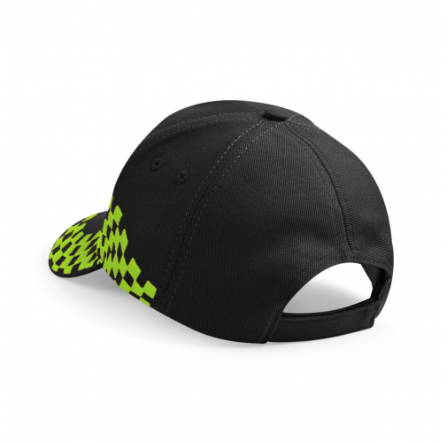 black / lime green Gorra Grand Prix