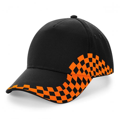 black / orange Gorra Grand Prix