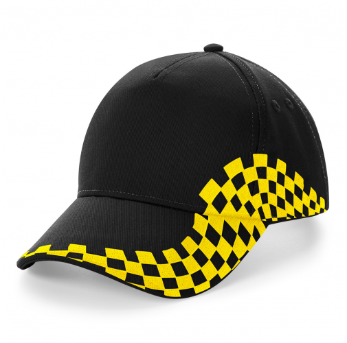 black / yellow Gorra Grand Prix