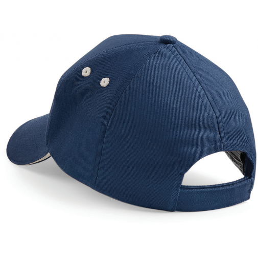 french navy / putty Gorra Ultimate - 5 paneles con sándwich contrastado