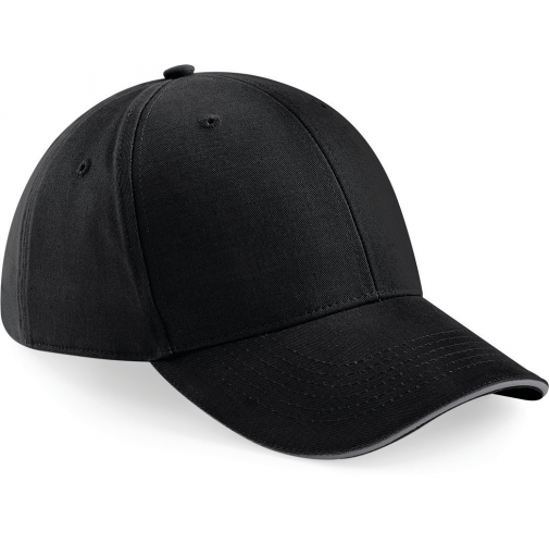 black / graphite grey Gorra Athleisure - 6 paneles