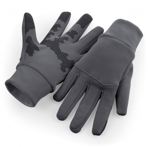 graphite grey Guantes deporte Softshell