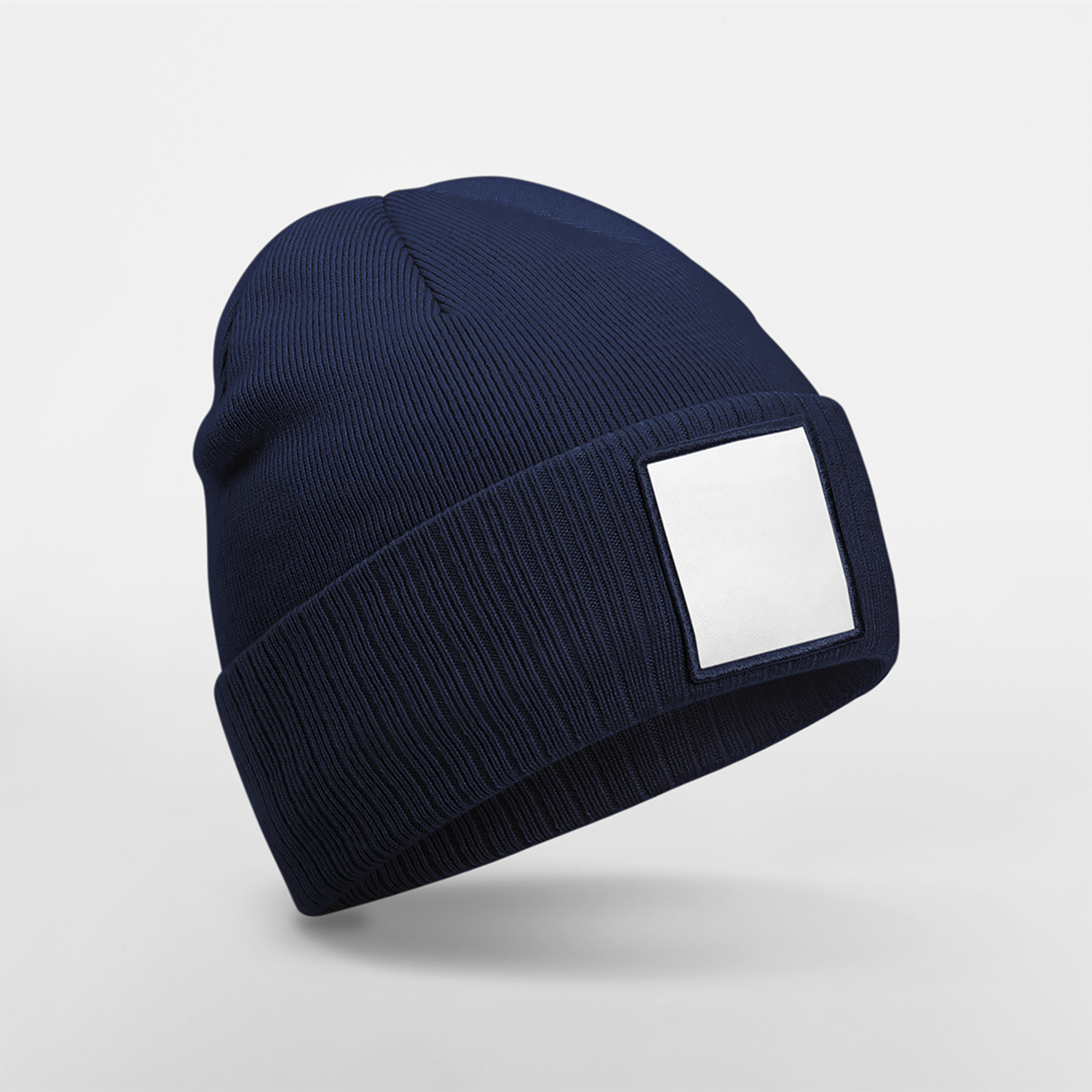 ash/white Gorro con parche tipo aplique<br/>
