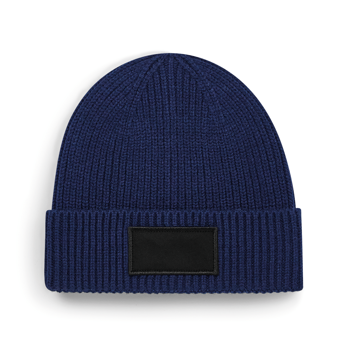 black Gorro moderno con parche<br/>