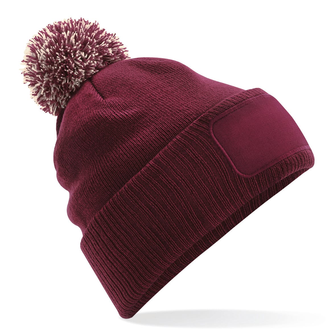 Gorro parche Snowstar® con pompón <br/>